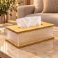 Bamboo Tissue Paper Holders