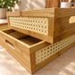 Bamboo Rectangle Trays Set (3pcs)
