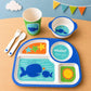 Blue Whale Bamboo Fiber Set (5pcs)