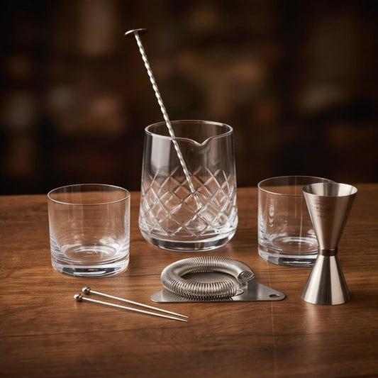 Barware Set with Mixing Glass (8pcs)