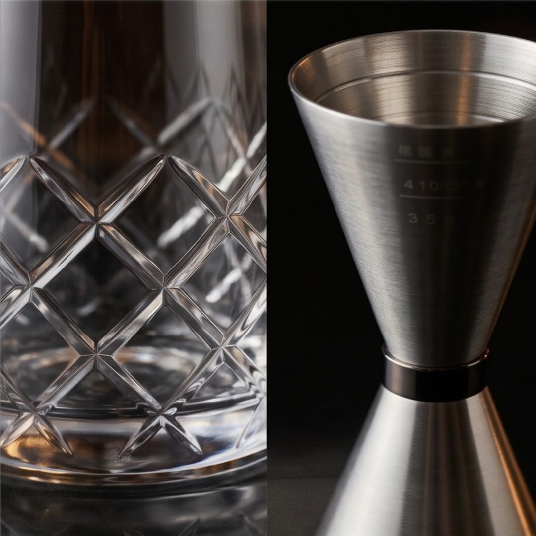 Barware Set with Mixing Glass (8pcs)
