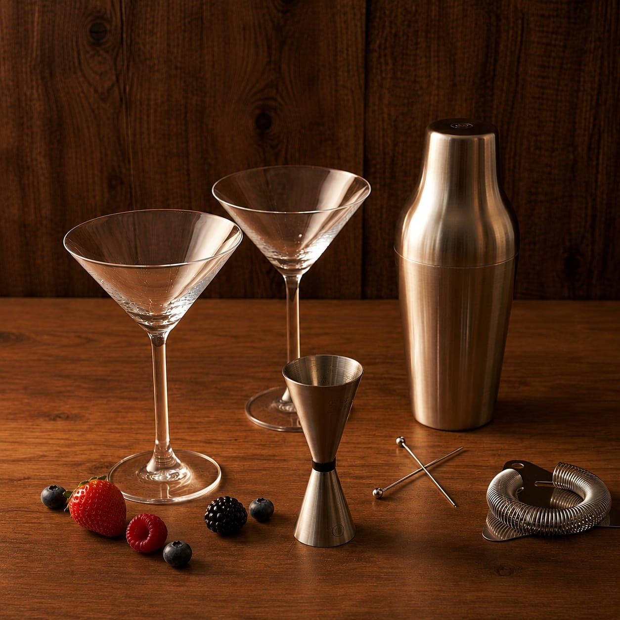 Barware Set with Shaker (7pcs)