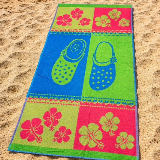 Colorful Cotton Beach Towel (85x160cm)