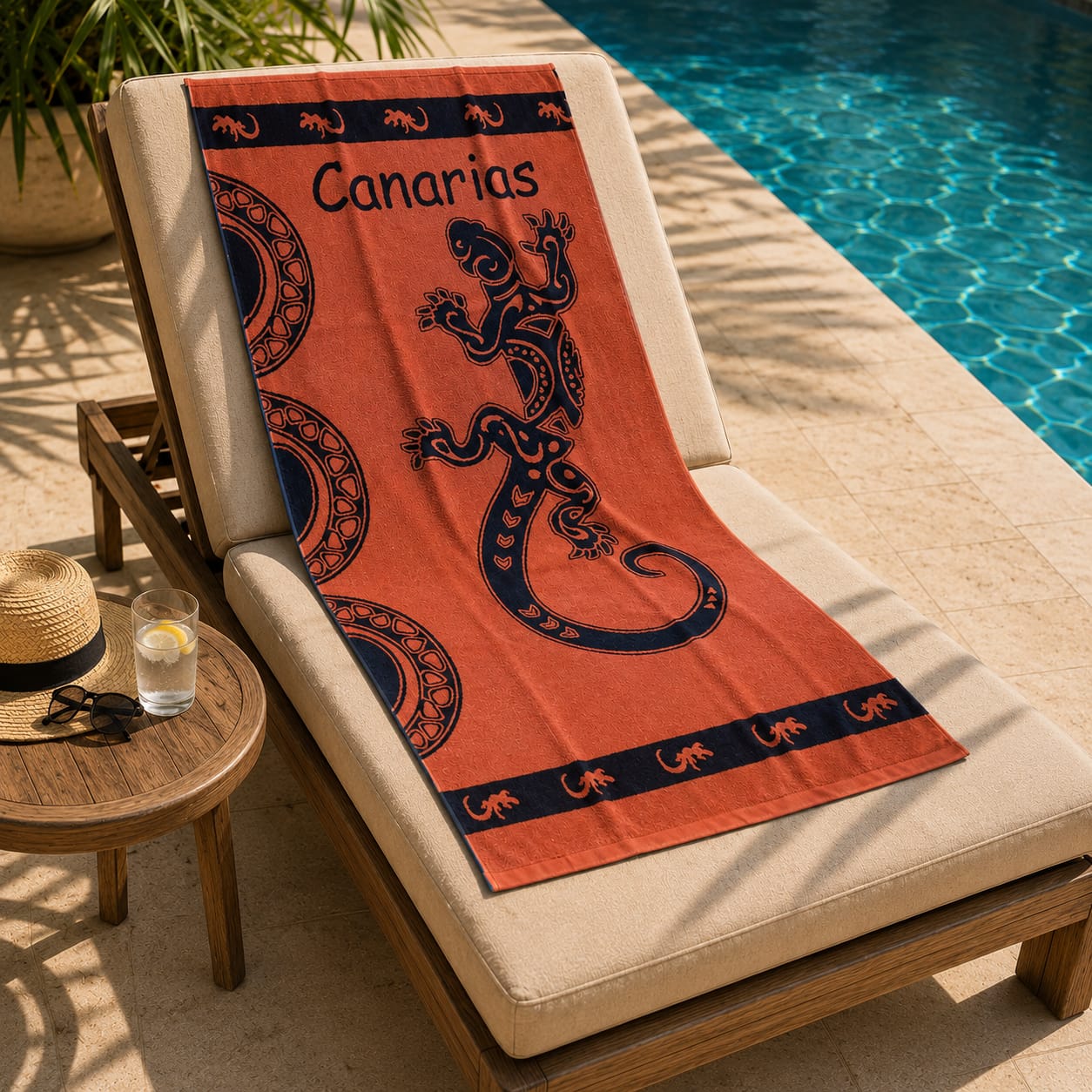 Canarias Cotton Beach Towel (85x160cm)
