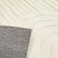 Beige Arches Fur Carpet (Available in 7 sizes)