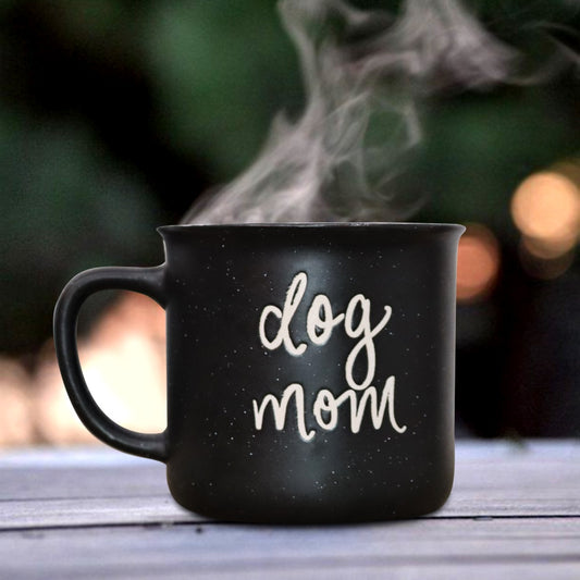 Dog Mom Big Porcelain Mug