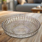 Big Glass Serving Plate