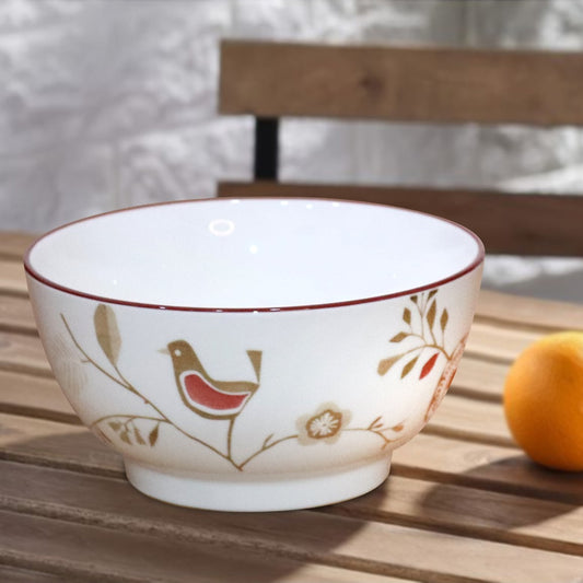 Birdie Porcelain Bowl