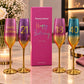 Happy Birthday Champagne Glass Gift Box