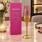Happy Birthday Champagne Glass Gift Box