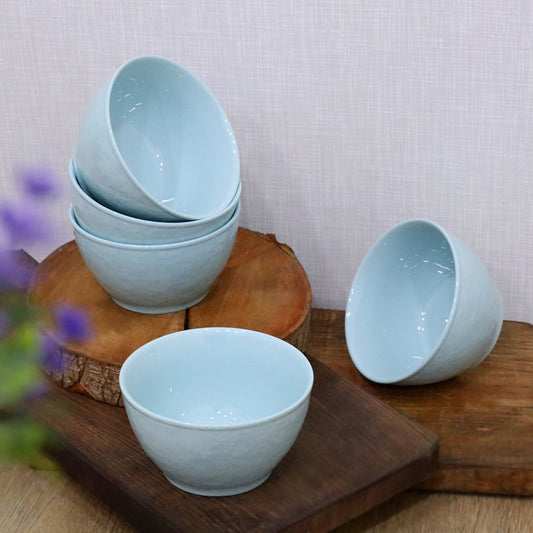 blue porcelain bowl
