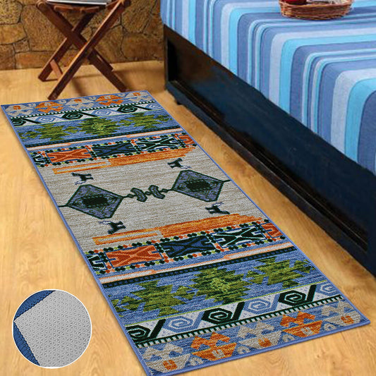 Blue Pattern Carpet (Available in 2 sizes)