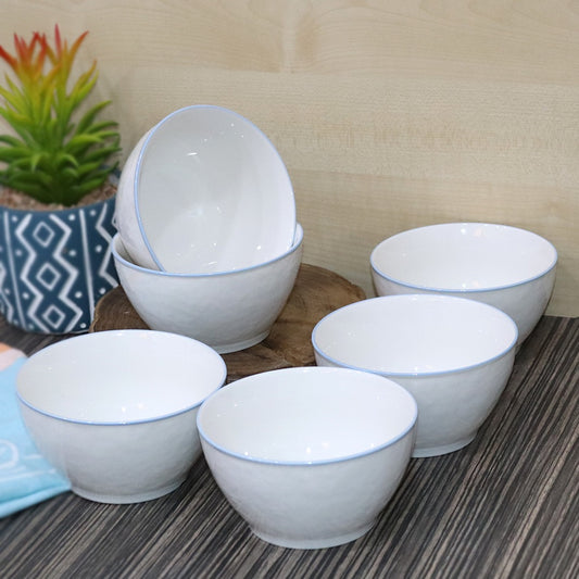 Blue Top Porcelain Bowl (6pcs)