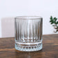 Bohemia Lines White Glass Cups 350ml (6pcs)