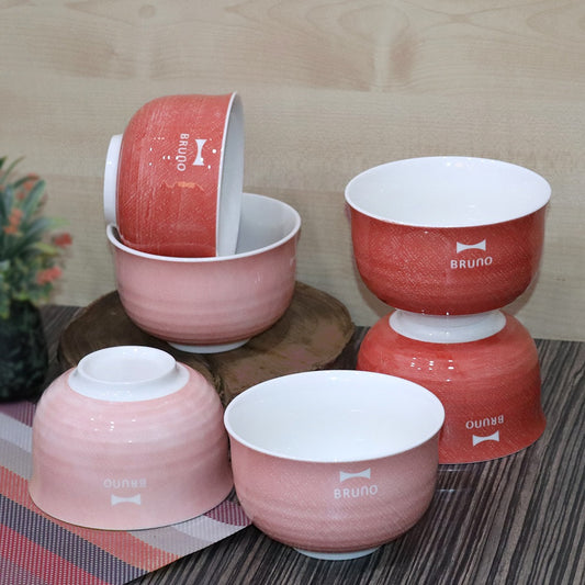 Bruno Porcelain Bowls (6pcs)