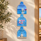 Ceramic Pool Quote Coasters & Wall Decor