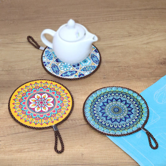 Ceramic Colorful Wall Decor or Coaster