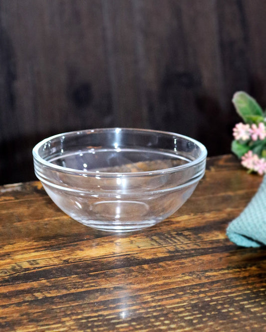 Classic Round Glass Bowls Set
