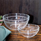 Classic Round Glass Bowls Set