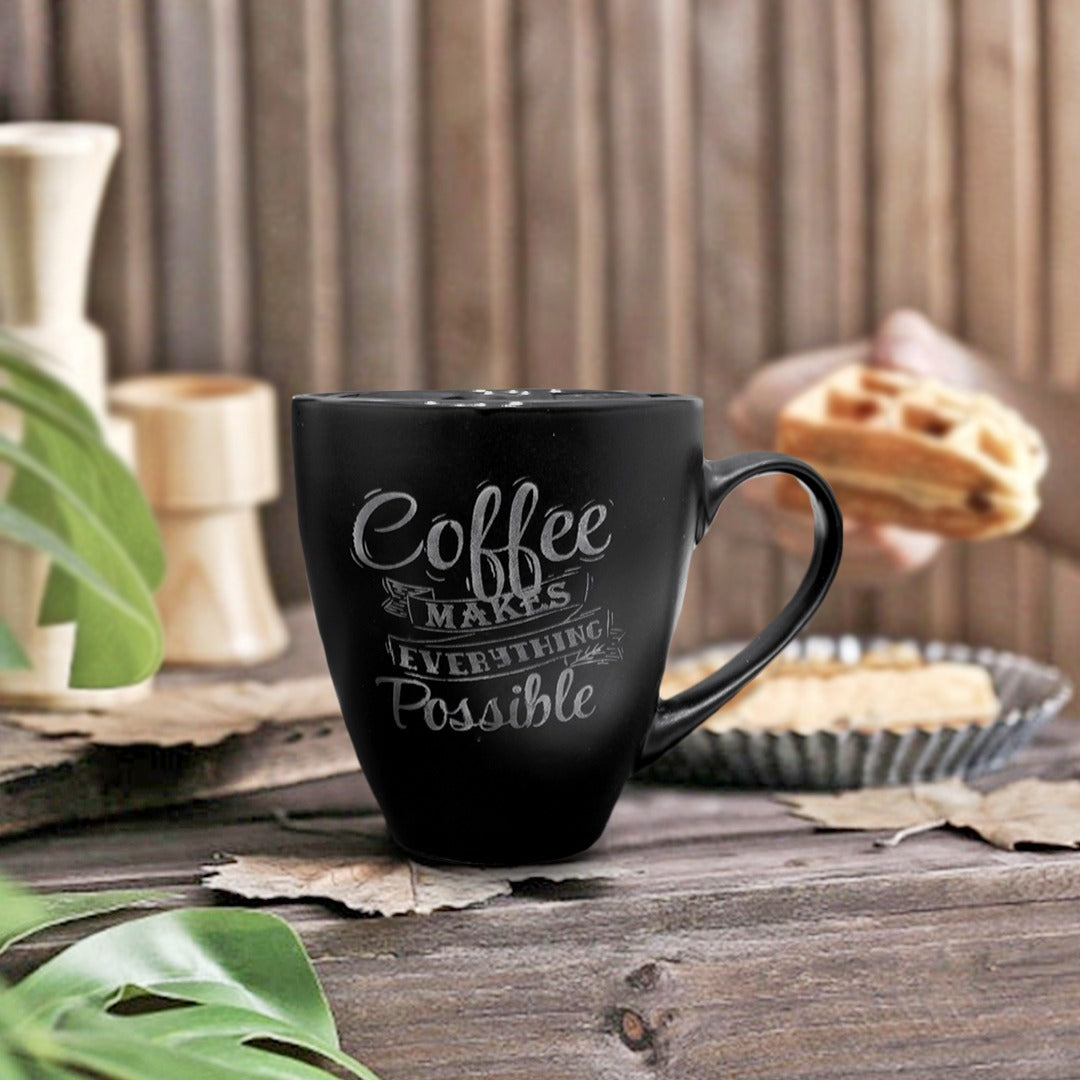 Morning Coffee Porcelain Mug