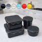 Plastic Microwave-Safe Containers Set (4pcs)
