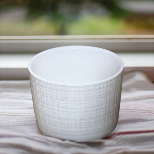 Crossing Lines Small Porcelain Bowl