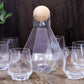 Glass Cups & Pitcher Set (7pcs)