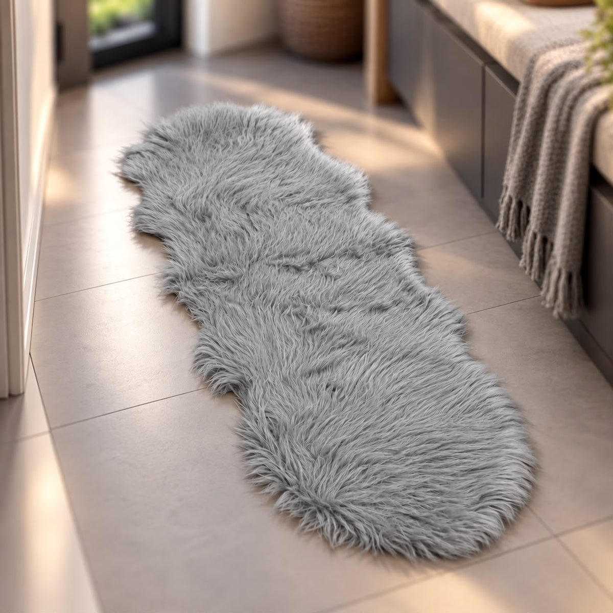 Faux Fur Long Rug (Available in 6 colors)