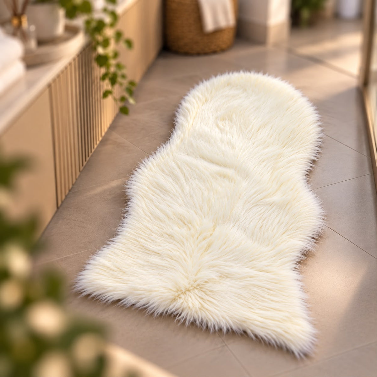 Faux Fur Rug (Available in 5 colors)