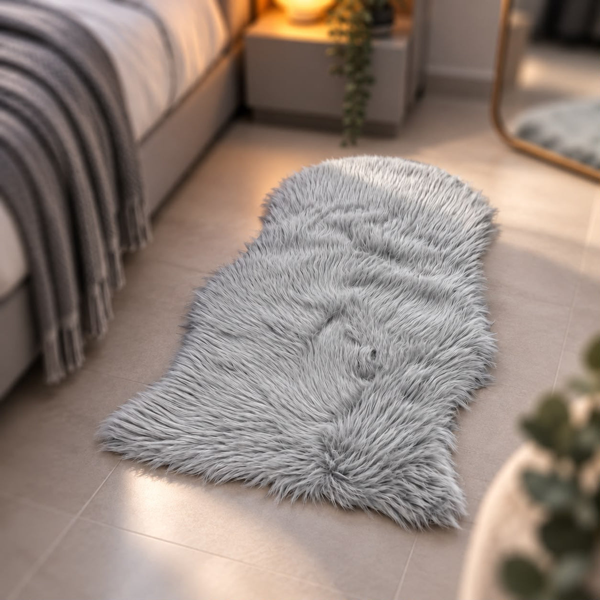 Faux Fur Rug (Available in 5 colors)