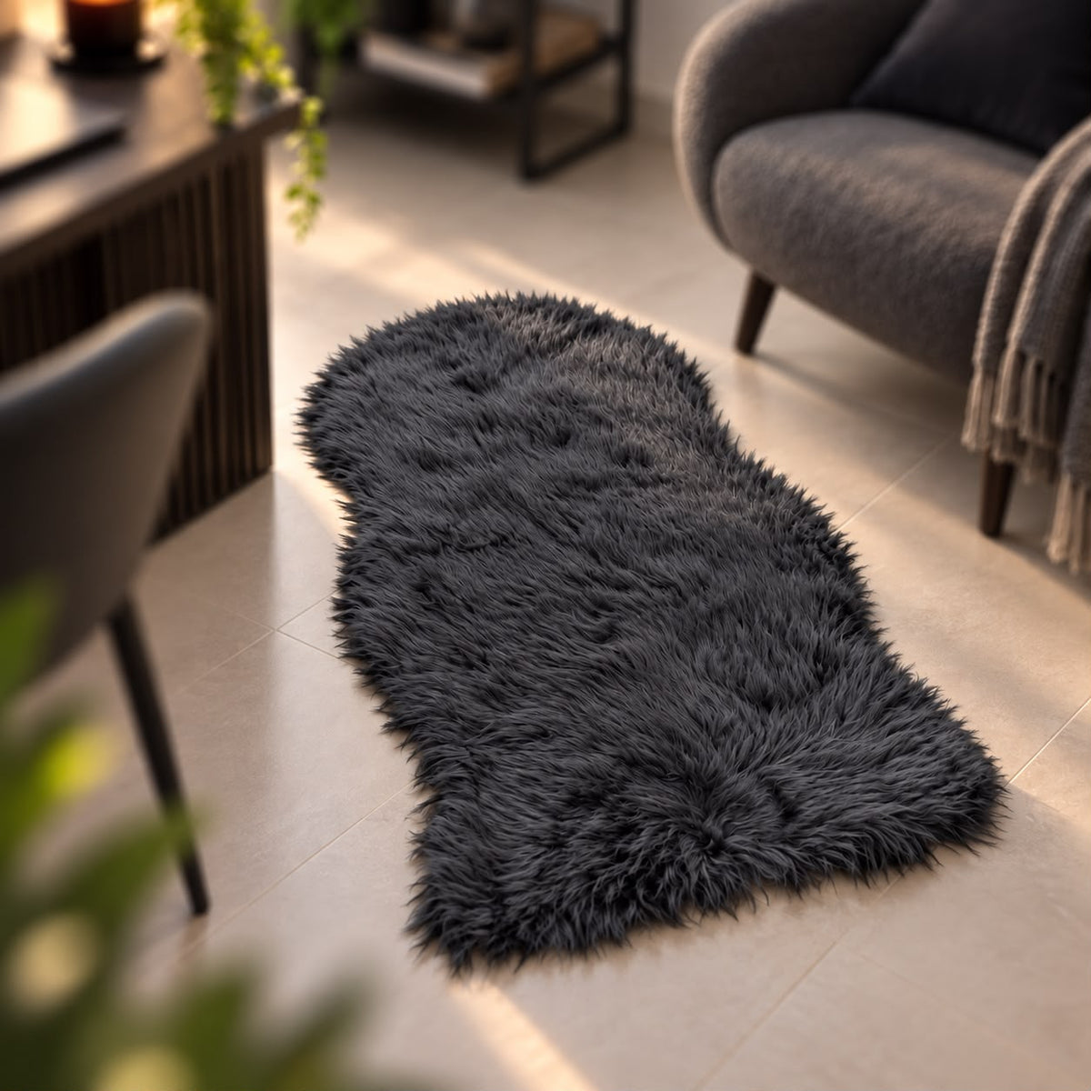 Faux Fur Rug (Available in 5 colors)