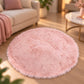 Faux Fur Round Rug (Available in 3 colors)