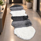 Faux Fur Multicolor Long Rug (Available in 3 colors)