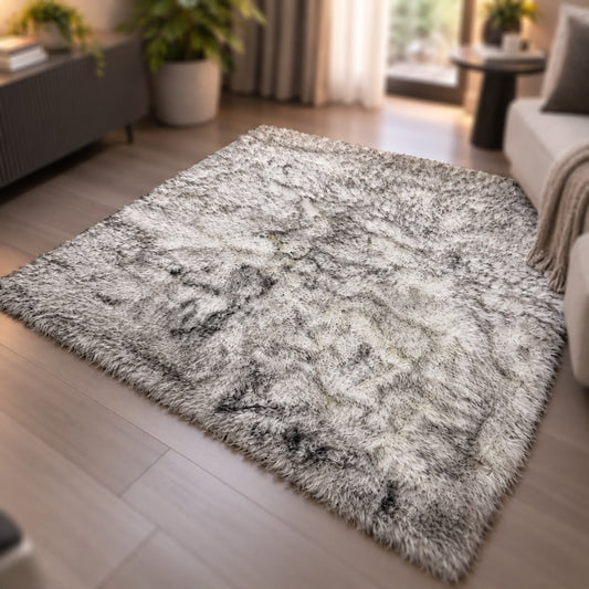 Faux Fur Big Rectangle Rug (Available in 4 colors)