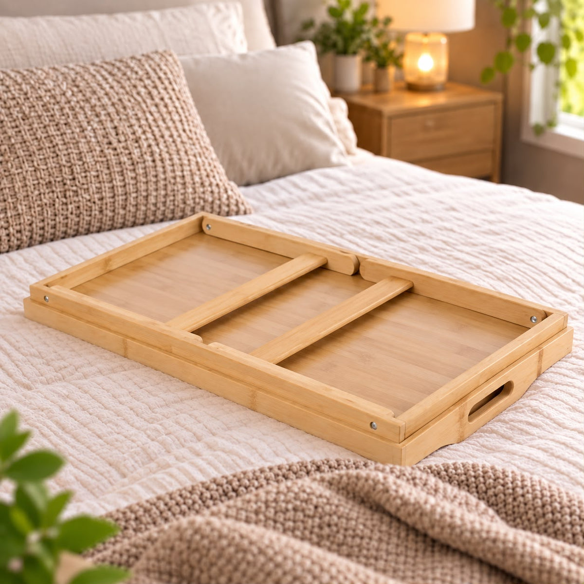 Foldable Bamboo Table