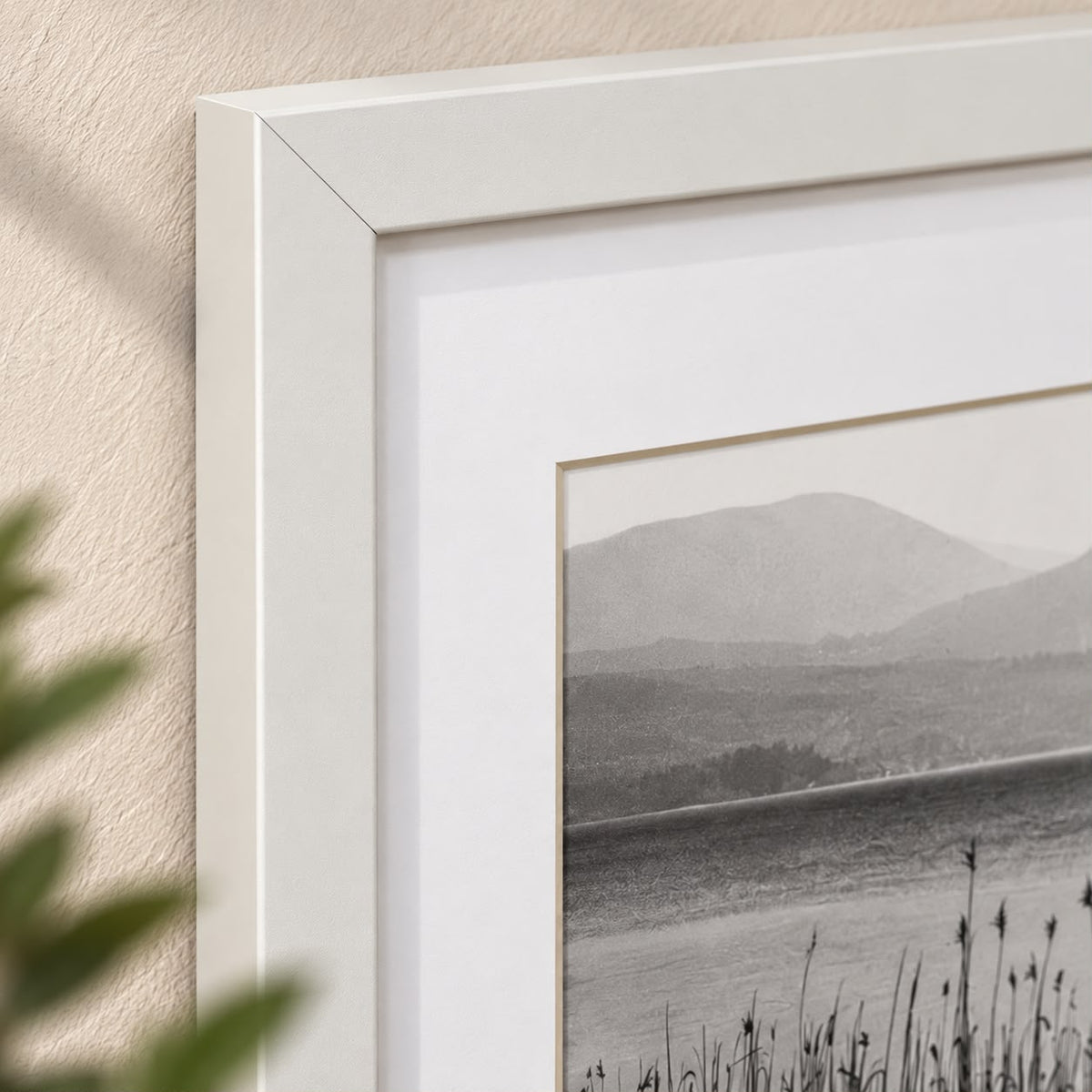 White Wooden Picture Frame