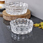 Round Glass Big Ashtray (Available in 2 sizes)