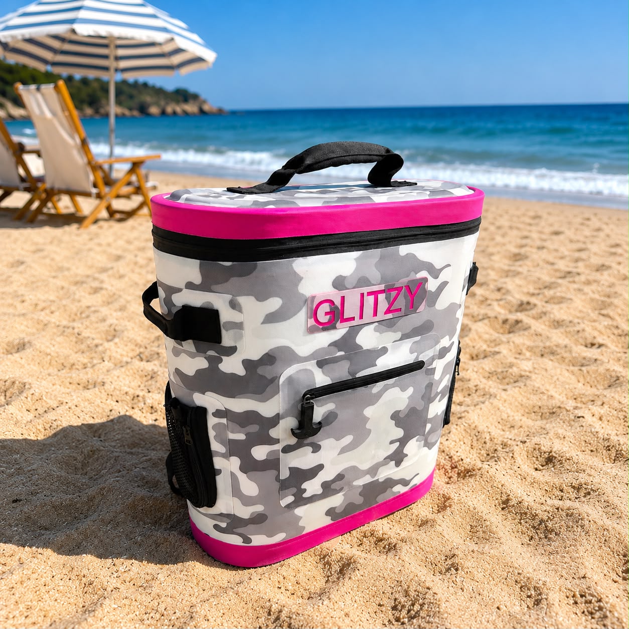 Glitzy Waterproof Cooler Bag/Backpack 30L