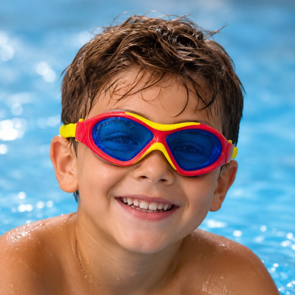 Yellow Swimming Goggles (Ages 5-10y)