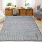 Grey Arches Fur Carpet (Available in 5 sizes)