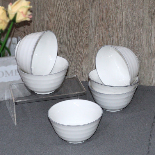 Grey Top Porcelain Bowls Set
