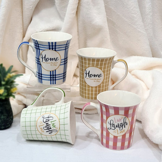 Home Love Porcelain Mugs