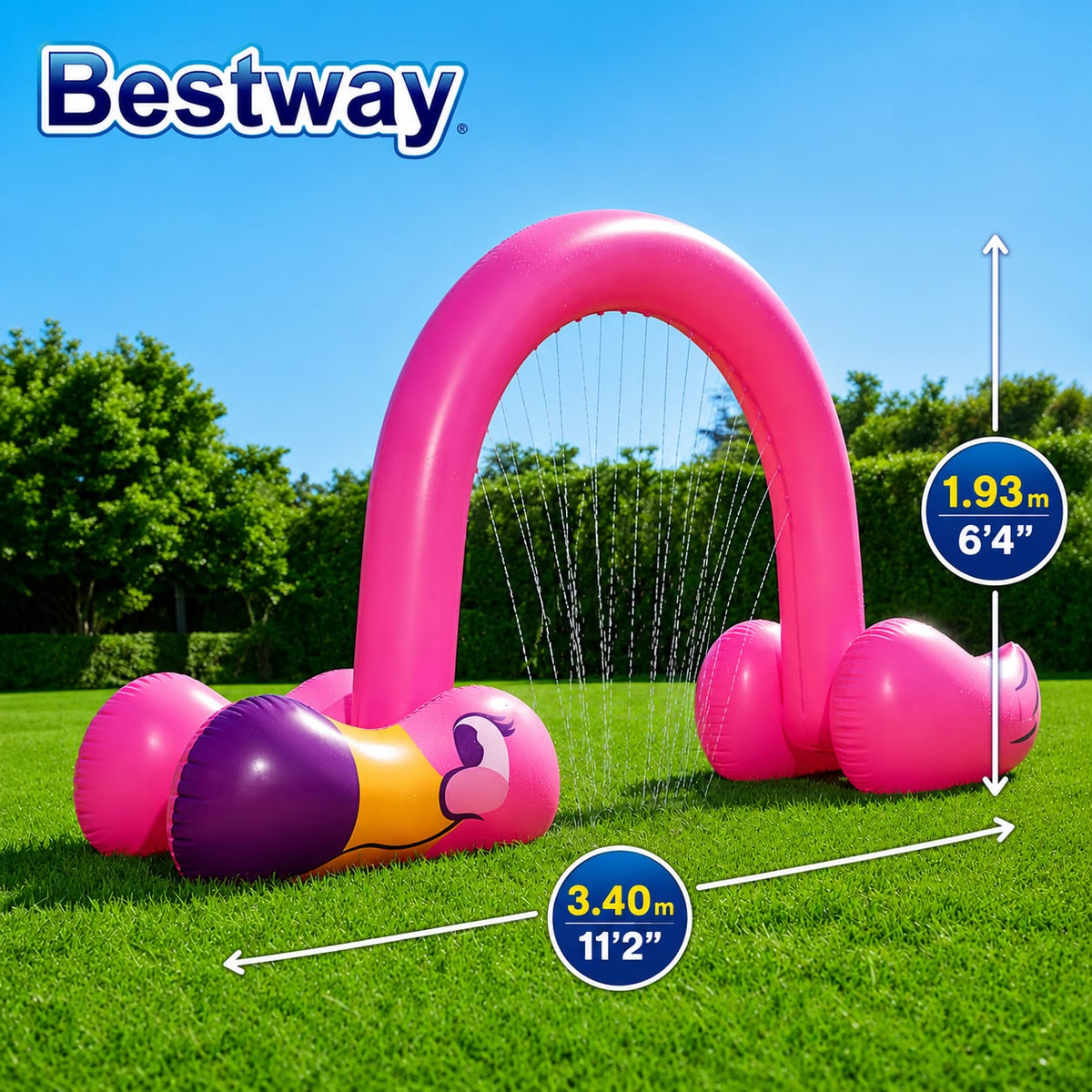 Inflatable Sprinkler Arch (Ages 3+)