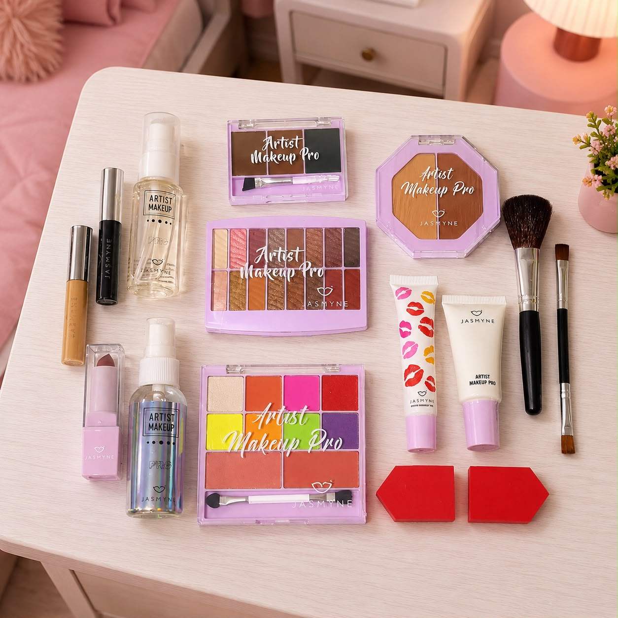 Jasmyne Pro Makeup Set