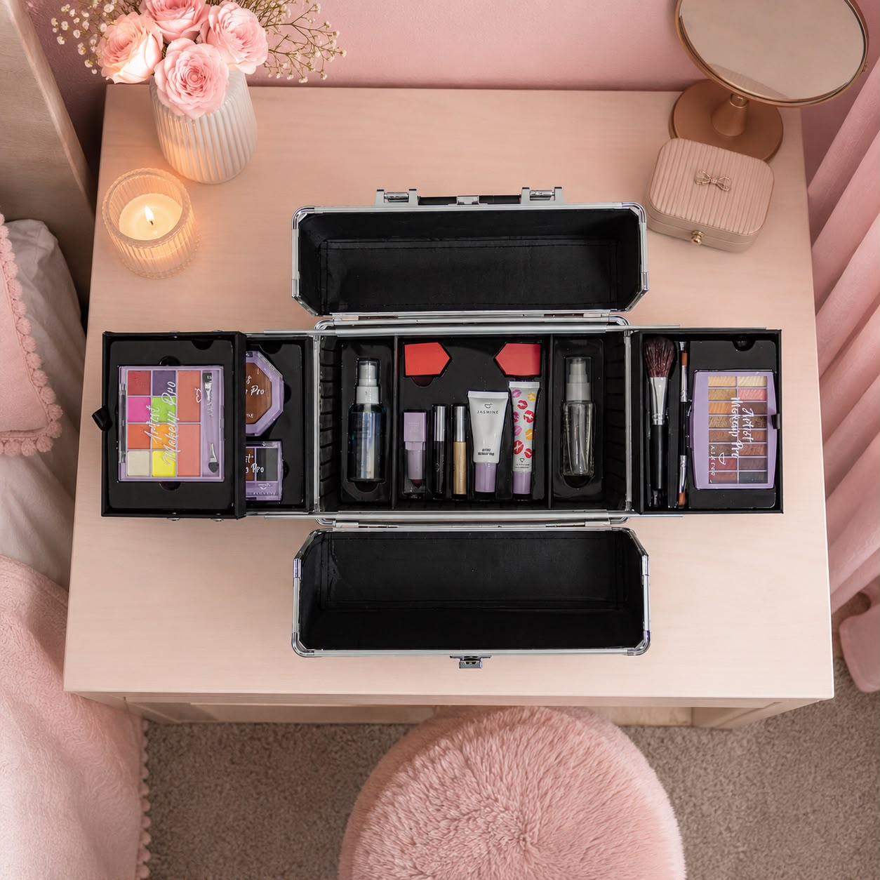 Jasmyne Pro Makeup Set