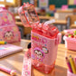 Pink Plastic Small Water Bottle 280ml