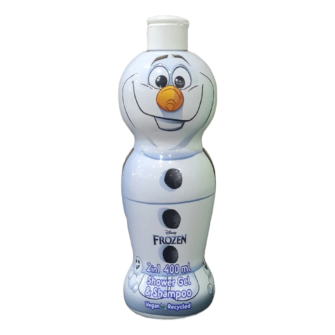 Dermatologically Tested Olaf Shower Gel & Shampoo 400ml
