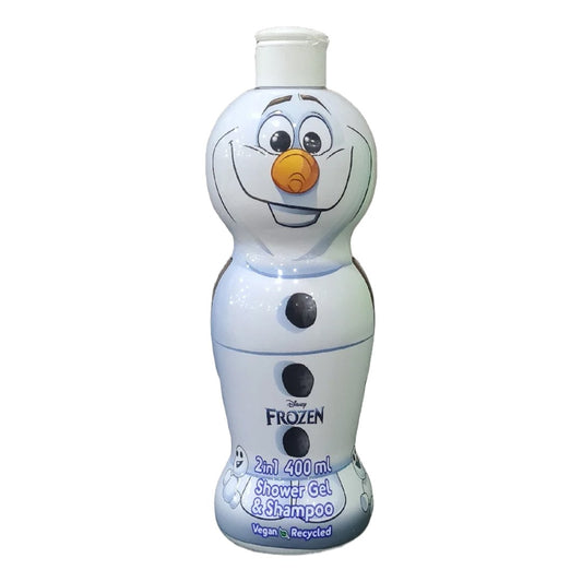 Dermatologically Tested Olaf Shower Gel & Shampoo 400ml