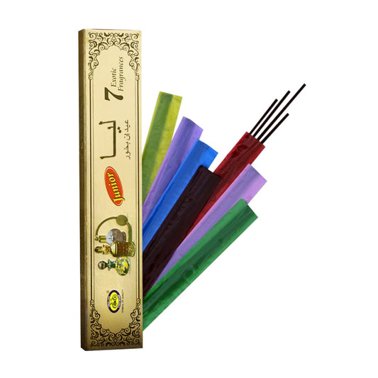Lia Incense (بخّور) Sticks (7 Exotic Fragrances)