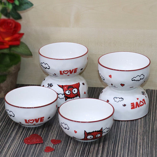 Love Monster Porcelain Bowl (6pcs)